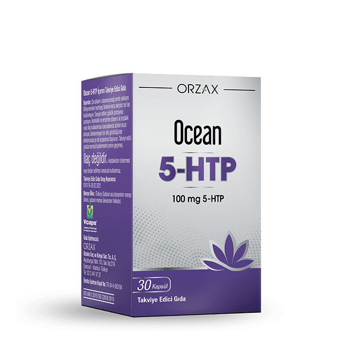 5-HTP, 30 растительных капсул, Orzax, Ocean