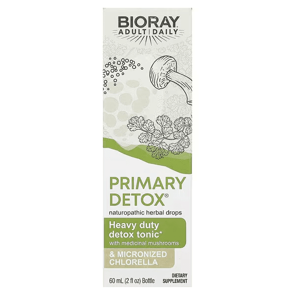 Primary Detox, тоник для выведения токсинов, 60 мл