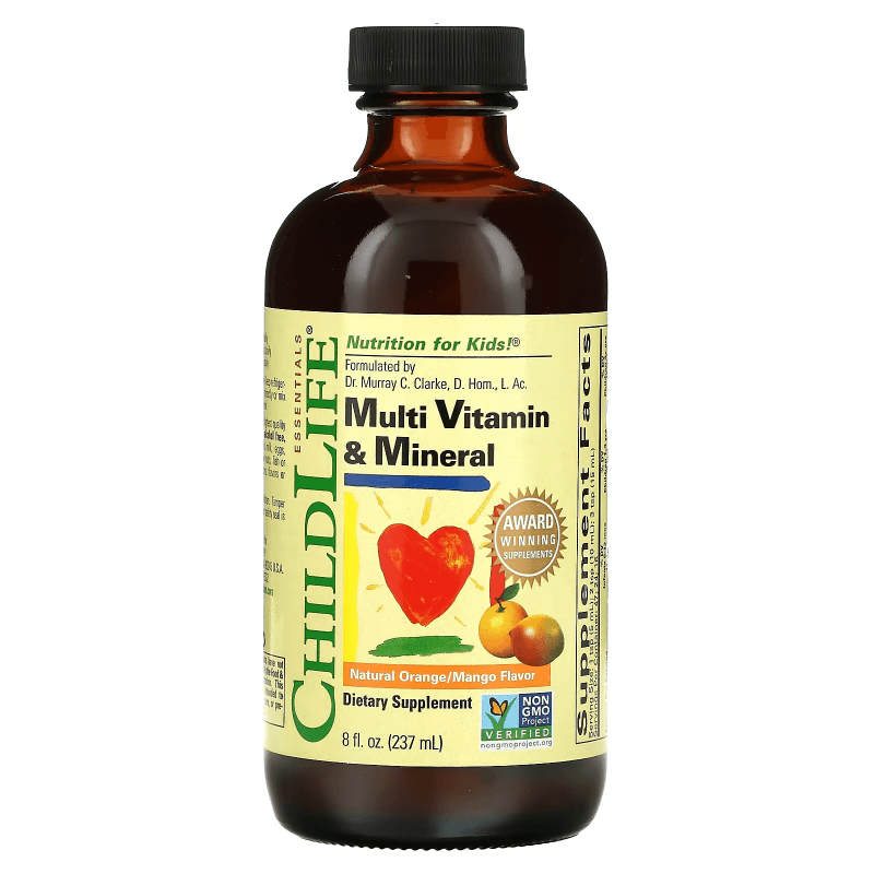 Мультивитамины и минералы для детей, 237 мл, Multi Vitamin & Mineral