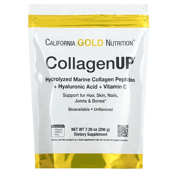 CollagenUP, Морской коллаген с гиалуроновой кислотой и витамином C, 206 г