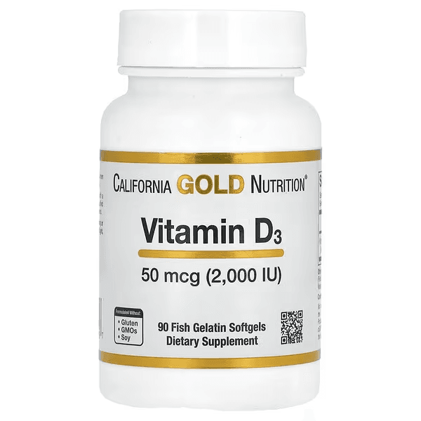 Витамин Д3, 2000 МЕ, 90 капсул, Vitamin D3