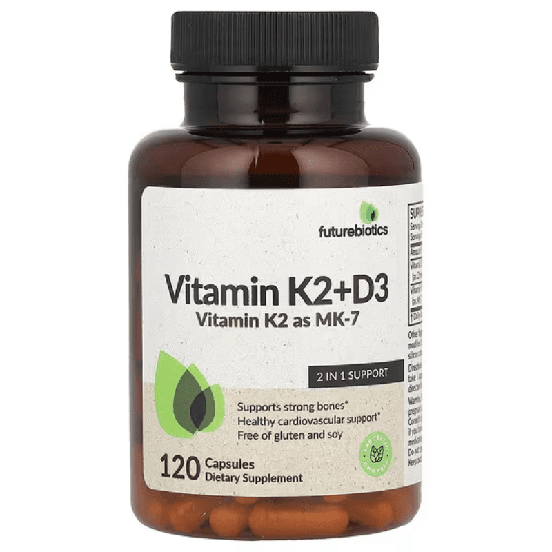 Витамины К2+Д3, 120 капсул, Vitamin K2 + D3