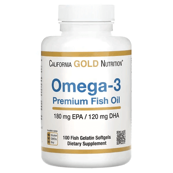 Омега-3, рыбий жир, 100 капсул, Omega-3