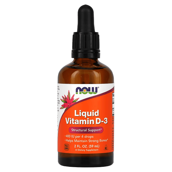 Жидкий витамин Д3, 400 МЕ, 59 мл, Liquid Vitamin D-3