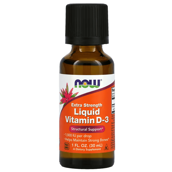 Жидкий витамин Д3, 1000 МЕ, 30 мл, Liquid Vitamin D-3