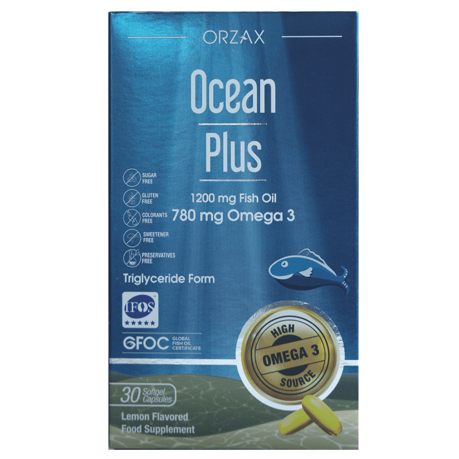 Омега-3 Ocean Plus, 780 мг, 30 капсул