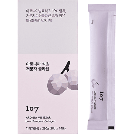 Корейские желеобразные стики, вкус с уксусом аронии, 14 стиков