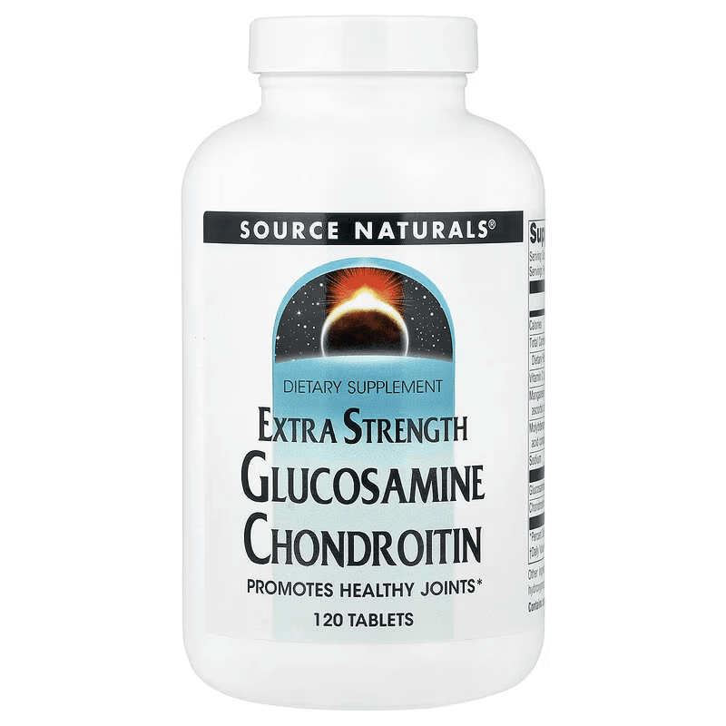 Source Naturals, Глюкозамин хондроитин, 120 таблеток