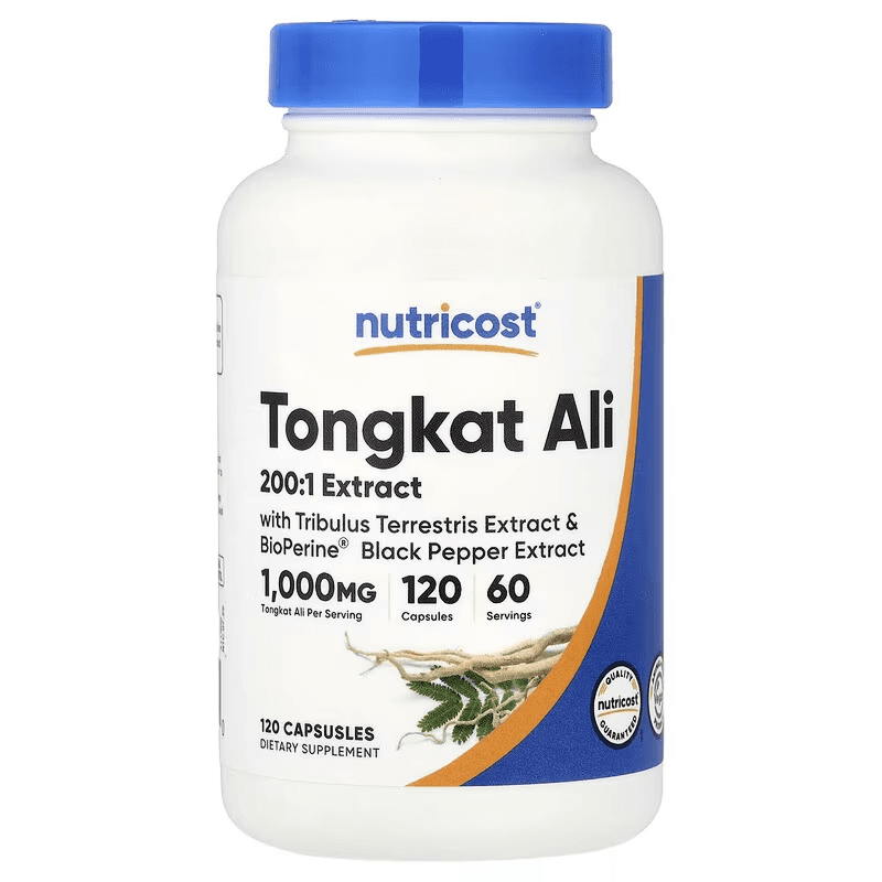 Nutricost, Тонгкат али, 120 капсул