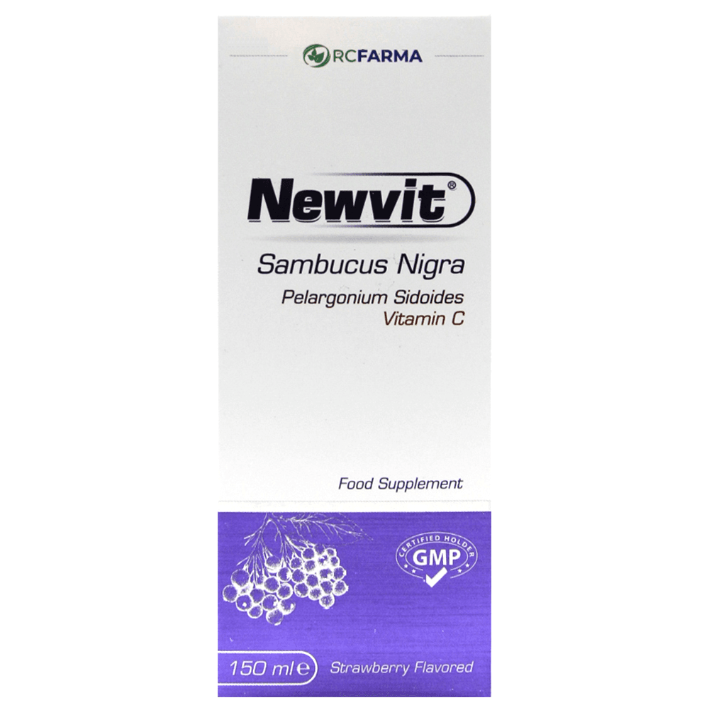 Черная Бузина, 150 мл, Newit Sambucus Nigra, RCFARMA