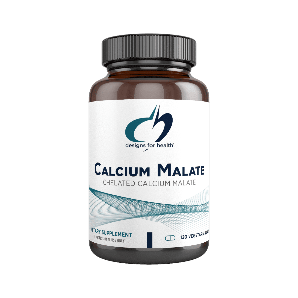 Кальций малат, 120 капсул, Designs For Health, Calcium Malate