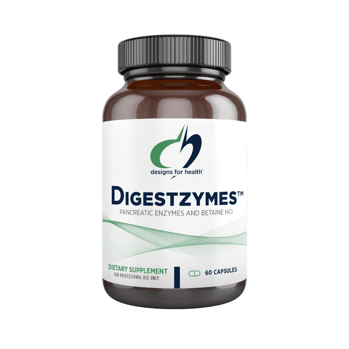 Энзимы и ферменты, 60 капсул, Designs For Health, Digestzymes