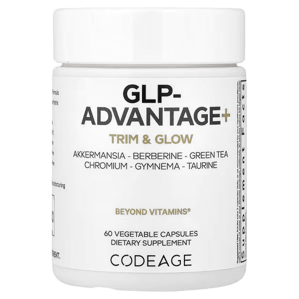 GLP-Advantage  с хромом и берберином, 60 капсул, Codeage