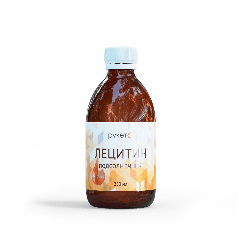 Лецитин подсолнечный, 250 мл, Рукето