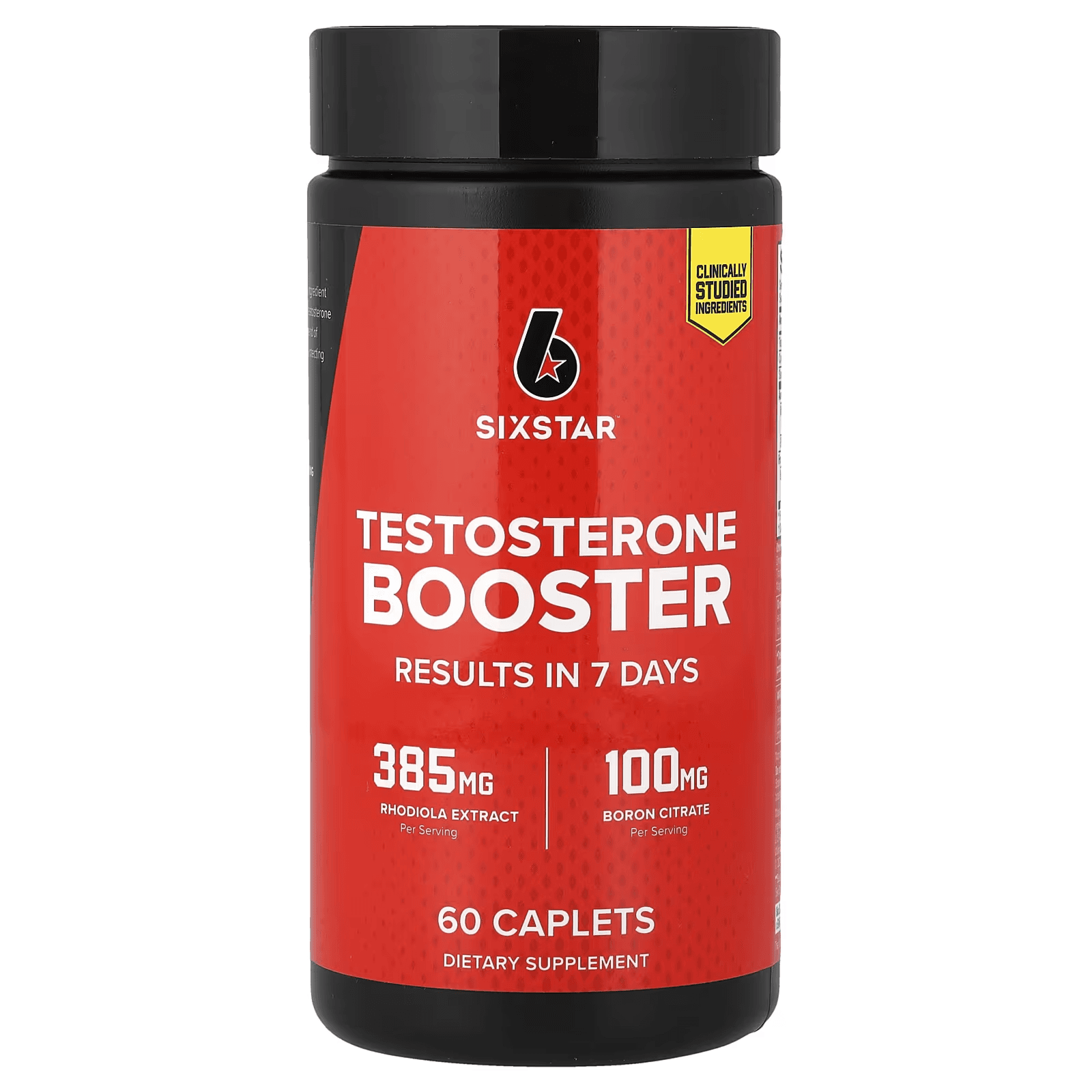 Добавка для повышения уровня тестостерона, 60 капсул, Sixstar, Testostereone Booster