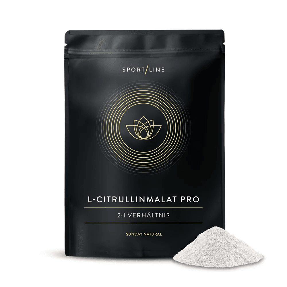 L-цитруллина малат,5 г, 300 г, Sunday Natural, L-Citrullin Malate Pro