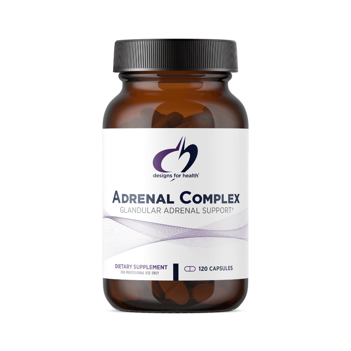 Адренал комплекс, 120 капсул, Designs For Health, Adrenal Complex