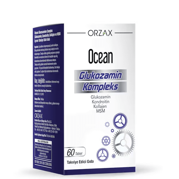 Глюкозаминовый комплекс, 60 таблеток, Orzax Ocean, Glucosamine Complex