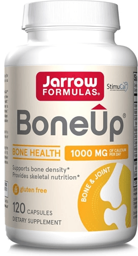 Поддержка здоровья костей,БонАп, 1000 мг, 120 капсул, Jarrow Formulas, BoneUp